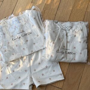 Bundle Kids Pajamas Set - Cream